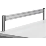 Novus TSS Toolbar 1600 mit 2 TSS-Säulen + Systemzwinge 1 Silber