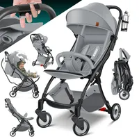 Kidiz KIDIZ® Kinderwagen Premium Kinderbuggy klappbar Liegebuggy Sportwagen Faltbar