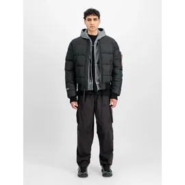Alpha Industries MA-1 Logo schwarz 2XL