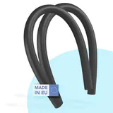 WEKOFUN 2er Set Schwimmnudel 160 cm Poolnudel für Kinder & Erwachsene – Wassernudel für Badespaß & Aqua Fitness, PE-Schaum – Farbe: Schwarz ... - Schwarz