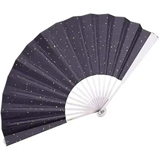 Defensible Metal Folding Fan Titanium Alloy Kung Fu Hand Fan with Full Metal Frame Ideal for Performance, Dance, Decoration and Festive Gifting