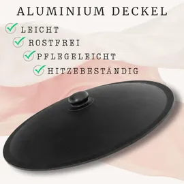 4big.fun Uchag 2mm Stahl Utschak 22L Kazan Grillfächer Schaumkelle Suppenkelle Utschak Utschag Kasan Feldküche Außenküche Eintopfofen Gula...