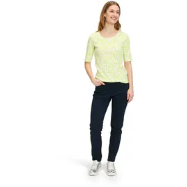 Betty Barclay Rippenstruktur Cream/Grün 38