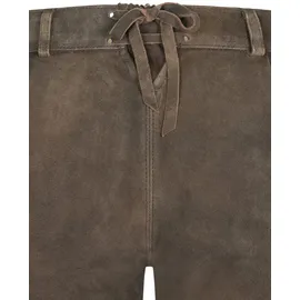 Nübler Lederhose Hotpant Meera in Mocca | Gr.: 36