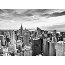 Papermoon Fototapete »New York Schwarz & Weiß«, schwarz