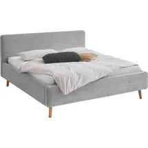 Meise Möbel Polsterbett Mattis ¦ grau ¦ Maße (cm): B: 201 H: 105