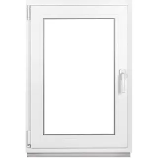 Framex Premium Kellerfenster - Kunststofffenster Weiß BxH 600 x 900 mm - Garagenfenster/Gartenhaus Fenster BxH 60 x 90 cm 2-fach Verglast - Din Links-Funktion Dreh Kipp Fenster-Alle Größen