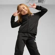 Puma Kinder Anzug ESS No.1 Logo Poly Suit PS, Größe 122 in Schwarz PUMA Black
