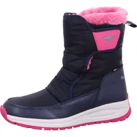 KangaROOS K-pe Belle Rtx Stiefel, Dk Navy Daisy Pink, 33 EU