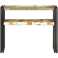 VidaXL Konsolentisch 90x30x75 cm Altholz Massiv