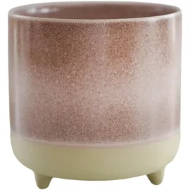 Ivyline Pflanzgefäß, Keramik, rosenmatt, reaktiv, H 8,5 cm x T 8 cm