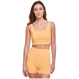 URBAN CLASSICS Recycled Squared Sports Bra Sport-bh Pale Orange S