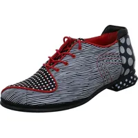 SIMEN Schnürschuhe in schwarz 38