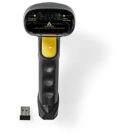 Nedis BSCNW1D100BK | Drahtloser Laser-Strichcode-Scanner 5V | Schwarz