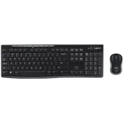 Logitech Desktop MK270 Wireless Combo Schwarz - US-Layout