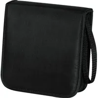 Hama 33830 CD-Wallet Nylon 20 schwarz