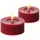 441 LED Maxi Teelichter Lina 7 cm rot 2 St.