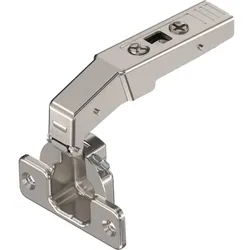 BLUM CLIP top Stollenscharnier 95°, innenliegend - CLIP top ohne Feder ; Montageart: Schrauben ; vernickelt