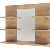 Vicco Spiegelschrank, Wilbur, mit Regalen,