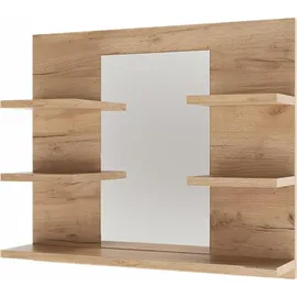 Vicco Spiegelschrank, Wilbur, mit Regalen,