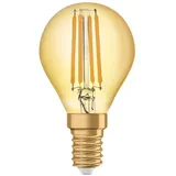 Radium LED Filamentlampe ESSENCE AMBIENTE LUX Tropfenform, D22, E14, 2,5W, 2400K, 220lm, gold RA42819854