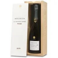 Bollinger La Grande Anneé Rosé 2015 Champagner in Holzkiste 750 ml