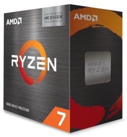 AMD Ryzen 7 5800X3D  (8x 3.4 GHz) 100 MB Cache Sockel AM4 CPU BOX