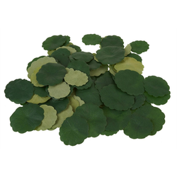 Kunstpflanze Lotusblätter, VBS, schwimmend, 120 Stück grün