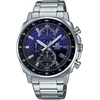 Chronograph CASIO EDIFICE EFV-600D-2AVUEF Armbanduhren blau (silberfarben) Herren Quarzuhren Armbanduhren