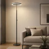 Stehleuchte Stehlampe Beistellleuchte Leselampe Spot verstellbar LED H 181 cm