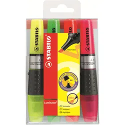 STABILO LUMINATOR - Textmarker - fluoreszierend orange, fluoreszierend gelb, flu