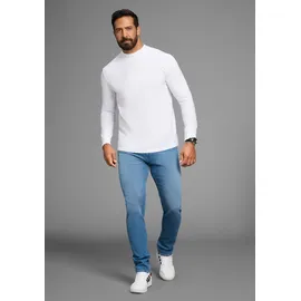 MAN'S WORLD Stehkragenshirt weiß 5XL
