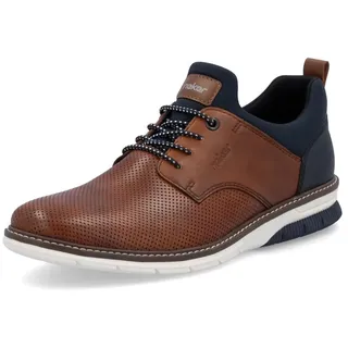 Rieker Herren Low-Top Sneaker 14450, Männer Halbschuhe,Laufschuhe,straßenschuhe,Strassenschuhe,Sportschuhe,Freizeitschuhe,braun (22),41 EU / 7.5 UK - 41 EU