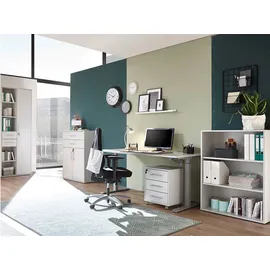 Die Möbelfundgrube PRONTO Büroschrank 80 x 216 x 35,0 cm grau