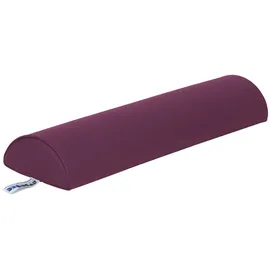 Sport-Tec Halbrolle Lagerungsrolle Lagerungskissen mit Kunstlederbezug 60x15x7,5 cm,