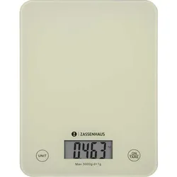 ZASSENHAUS Digitale Küchenwaage BALANCE, creme