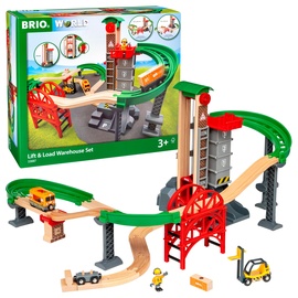 BRIO Großes Lagerhaus-Set mit Aufzug (33887)
