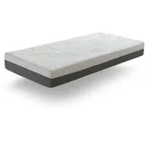 xaluca Matratze 160x200 AIR Latex Hohe 20 CM H2 Abdeckung aus Fasern, Kern mit Latex
