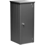 Biohort Terrassenschrank Julia B 77 x T 87 x H 181 cm (Größe L HIGH) dunkelgrau-metallic