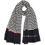 Tommy Hilfiger Essential Flag Schal Space Blue One Size
