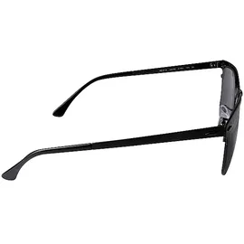 Ray-Ban Clubmaster Metal RB3716 186/R5 51-21 matte black/classic blue