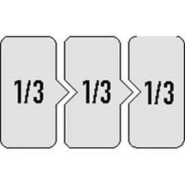 PROMAT Werkzeugmodul 37-teilig 3/3-modul Werkzeugsatz