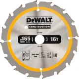 DeWalt Kreissaegeblatt Akku 165/20mm 16WZ, - DT1948-QZ