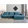 Home Affaire Ecksofa HOME AFFAIRE "Bloomfield, bequem und elegant, Breite 303cm, L-Form", blau (tepestry), B:303cm H:84cm T:176cm, 100% Polyester, Sofas, Ecksofa, wahlweise mit Bettfunktion und Bettkasten, Unser Dauertiefpreis
