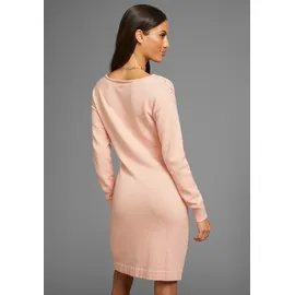 LAURA SCOTT Strickkleid Mini Rosa 34