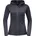 Hooded Fleecejacke Grau S