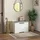 Homcom 103 Liter Aufbewahrungstruhe mit Deckel, Sitztruhe mit Stauraum,