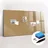 Tulup Magnettafel 120 x 60 cm Beige