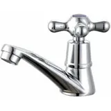 Einzelner Kaltwasserhahn, Verchromter Einzel-kaltwasser-waschtischhahn Für Badezimmer, Wc, Waschbecken Und Küche, Mit Filter - Crezuo