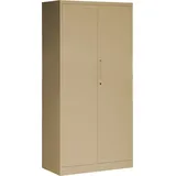 Jan Nowak Metallschrank Büroschrank 185 x 90 x 45 cm Beige